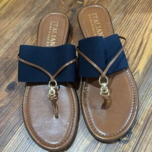 Women’s Italian shoemakers brand sandals size 9- EUC
